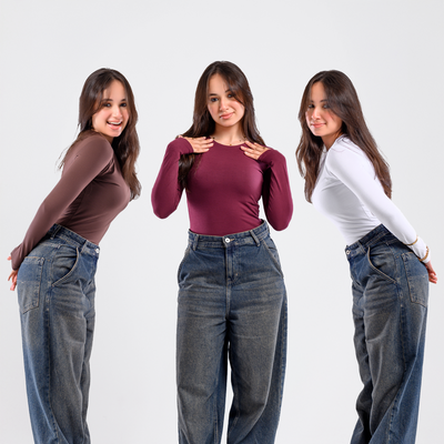 Basic top long sleeve