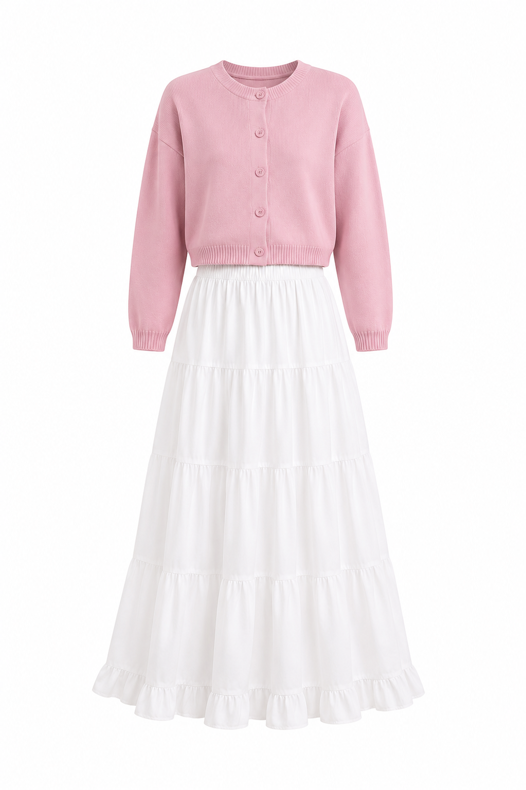 Pink & white