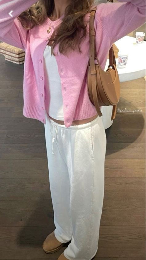 Knitted Blouse - Baby Pink