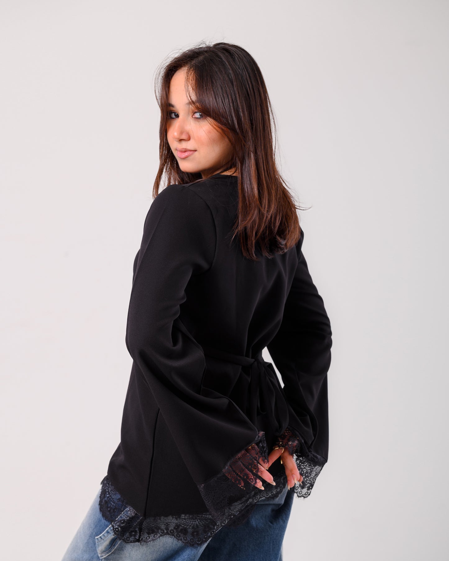 Lace Top - black