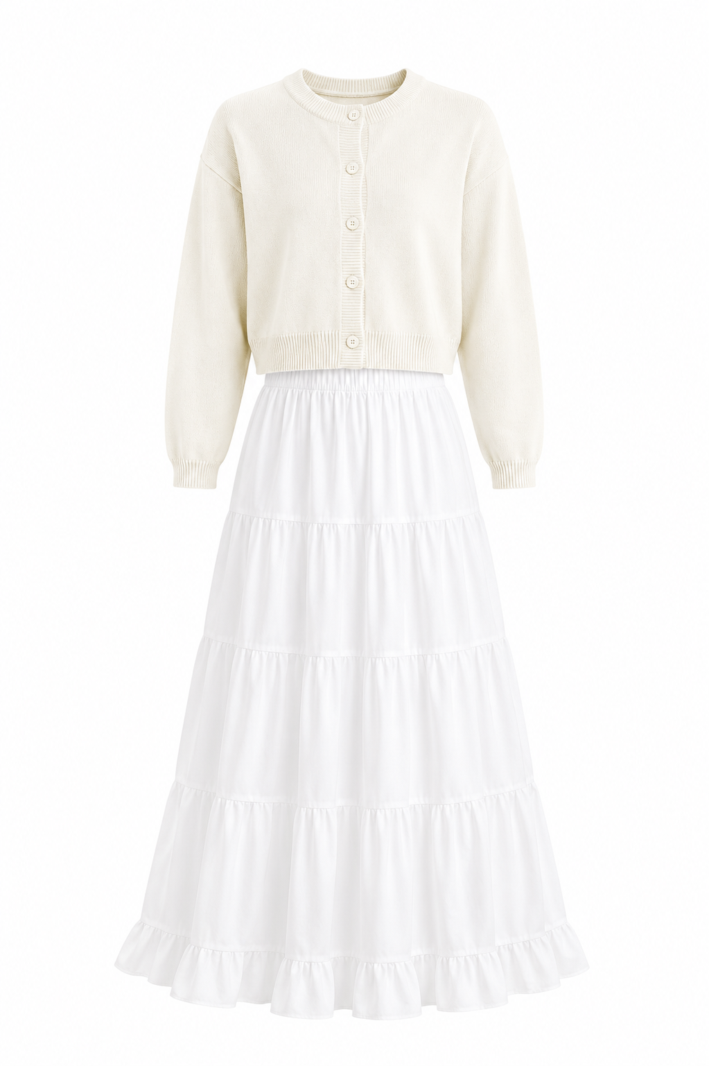 Off white & white
